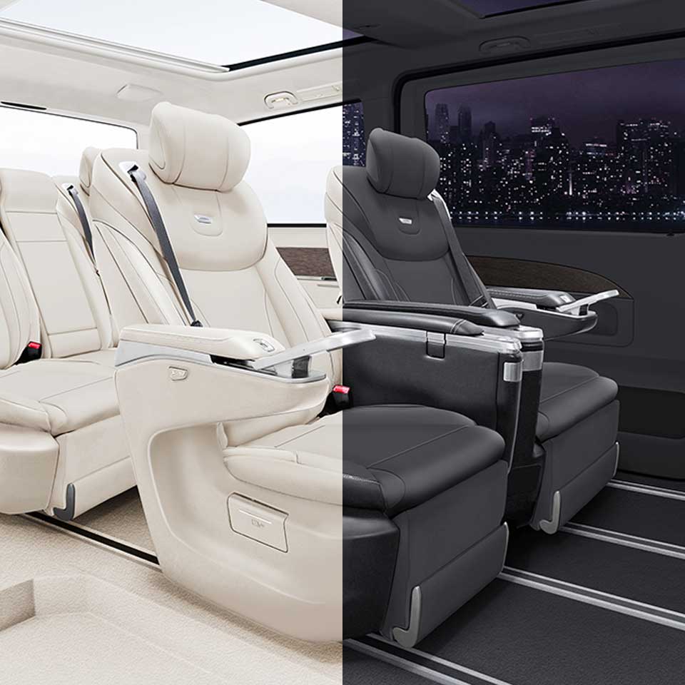 V Class Interior Design